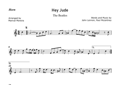 Hey Jude (arr. Marival Moreira)