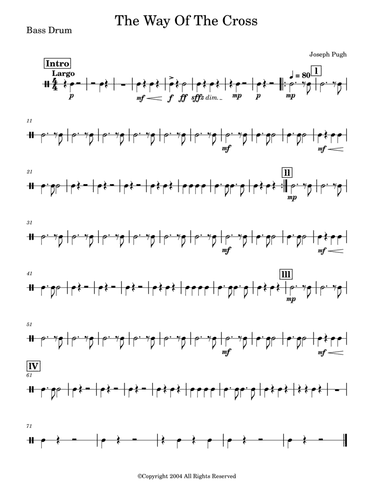 The Way Of The Cross(Choir and Orchestra)