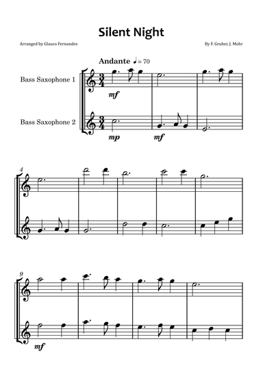 Silent Night (arr. Glauco Fernandes)