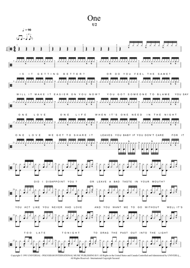 One (arr. Cyril Mayer)