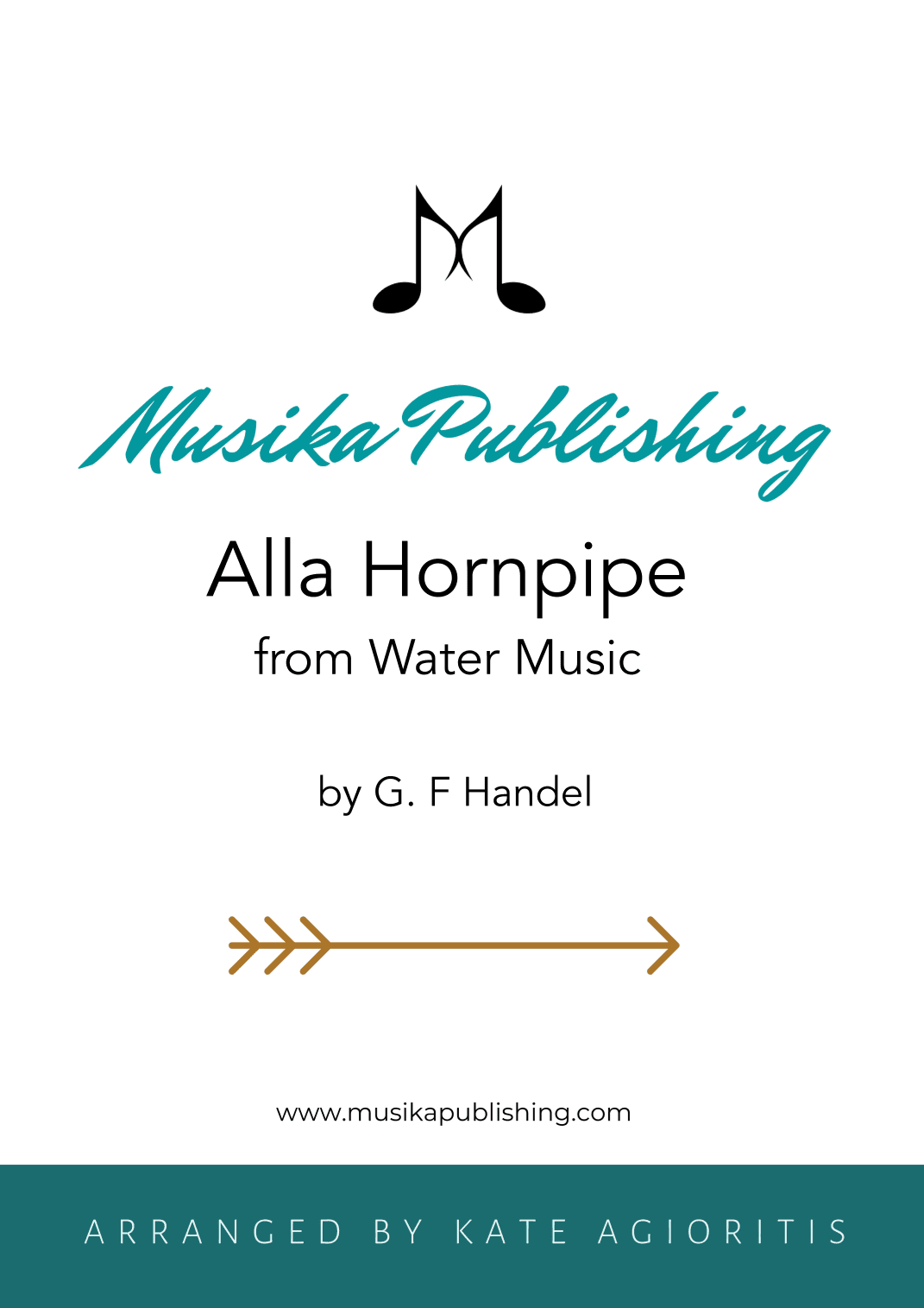 Alla Hornpipe from Handel's Water Music - for Saxophone Quartet (arr. K. Agioritis)