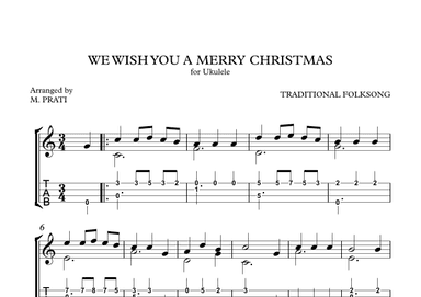 We Wish You a Merry Christmas (arr. Marcelo Prati)