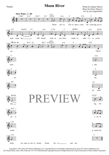 Moon River (arr. Jan Angermüller)