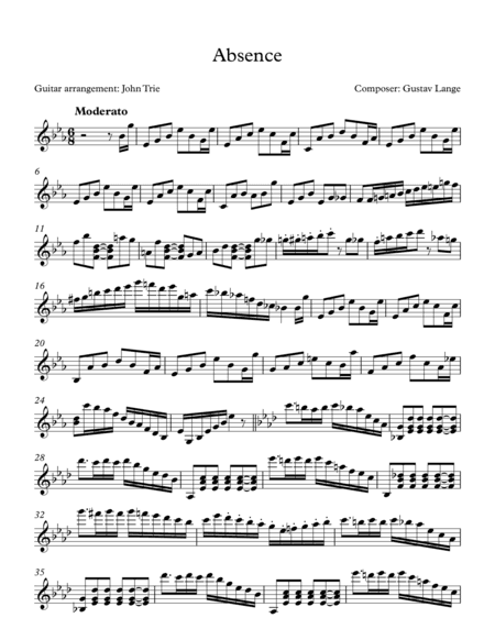 Absence (arr. John Trie)