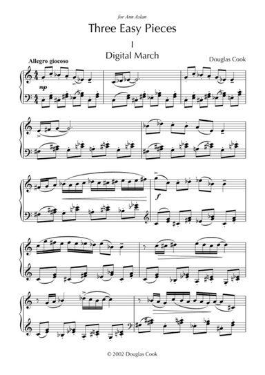 Three easy Pieces