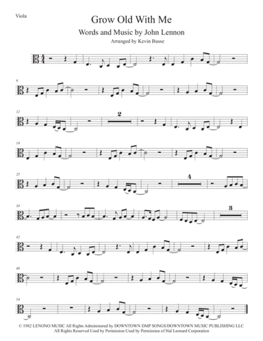 Grow Old With Me (arr. Kevin Busse)