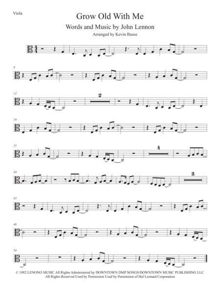 Grow Old With Me (arr. Kevin Busse)