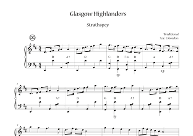 Glasgow Highlanders (arr. Julia Gordon)