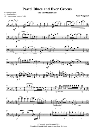 Pastel Blues (and Ever Greens)