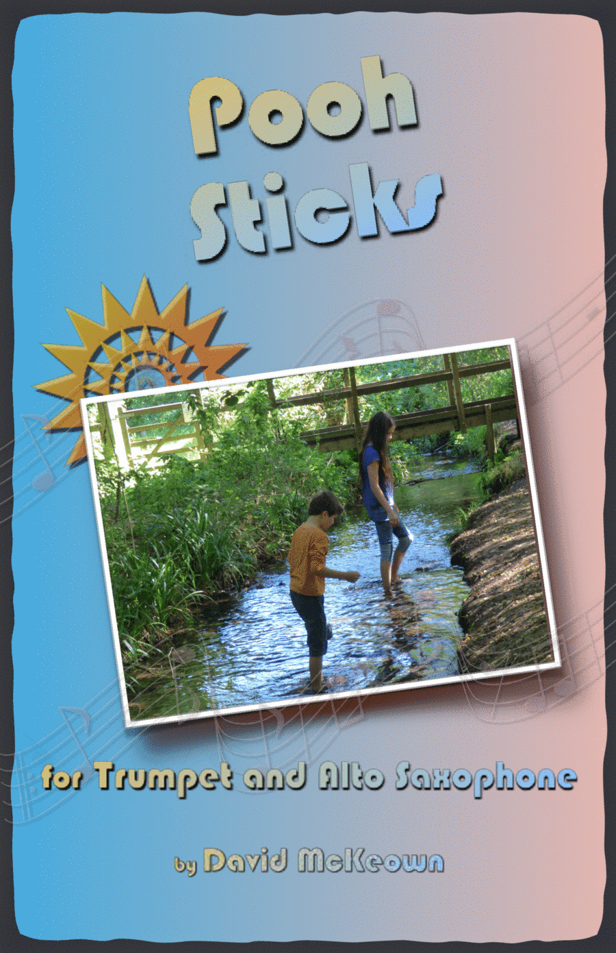 Pooh Sticks, for Trumpet and Alto Saxophone Duet