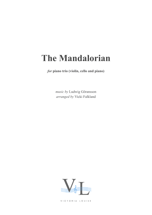 The Mandalorian (arr. Vicki Falkland)