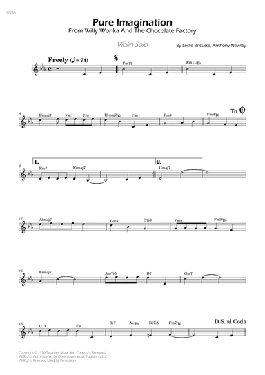 Pure Imagination (arr. César Madeira)