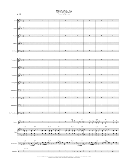 Oye Como Va (arr. Ralph Ingalls)