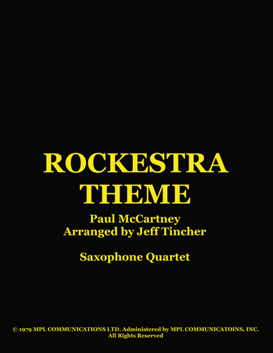 Rockestra Theme (arr. Jeff Tincher)