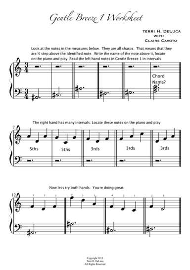 Gentle Breeze Levels 1,2,3,4