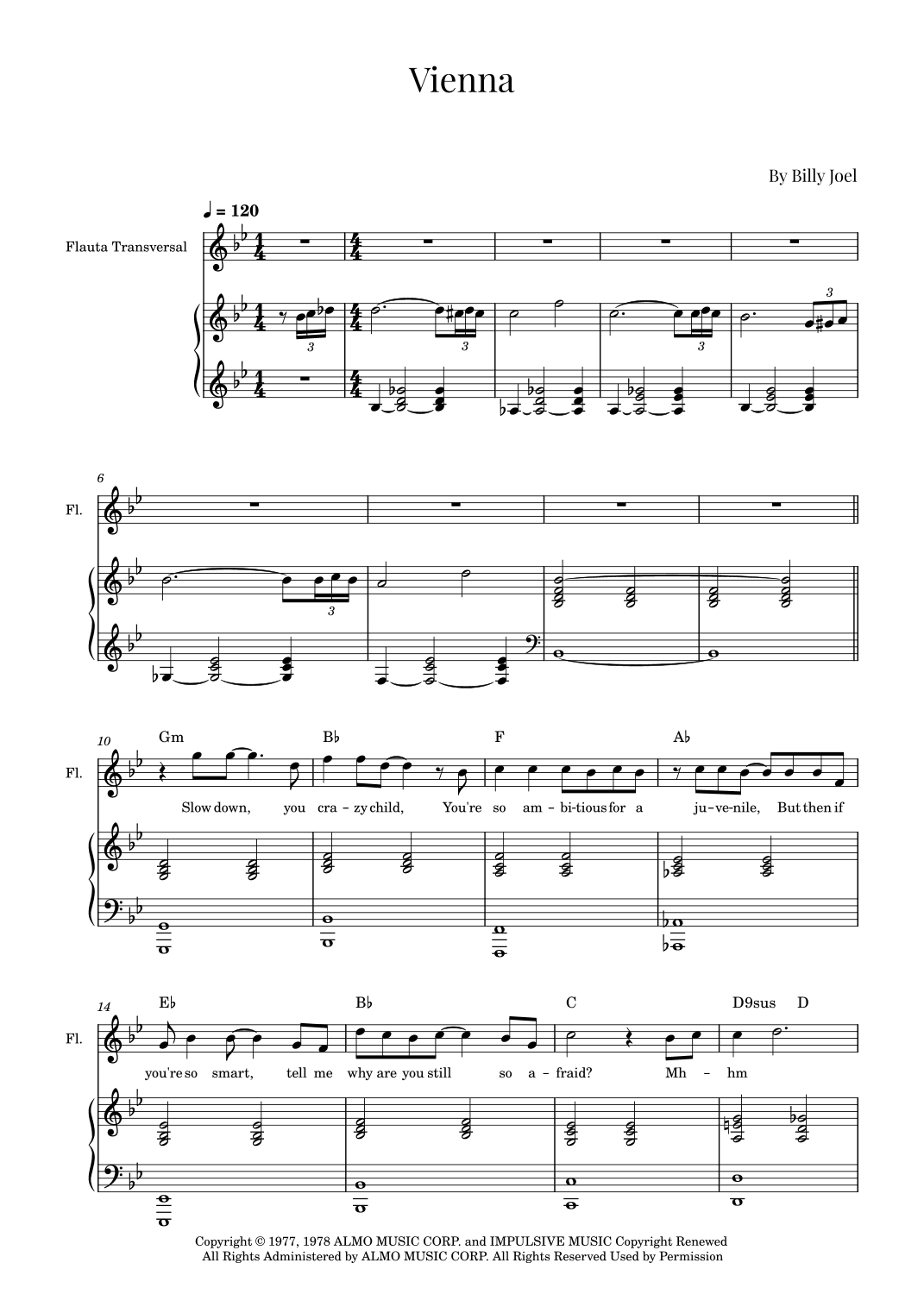 Vienna (arr. Roger da Luz)
