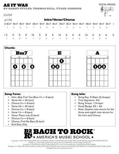 As It Was (arr. Bach to Rock)