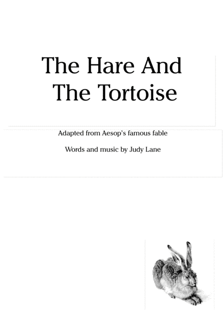 The Hare And The Tortoise - A song with a message for school children