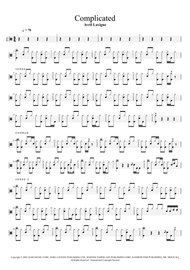 Complicated (arr. Cyril Mayer)