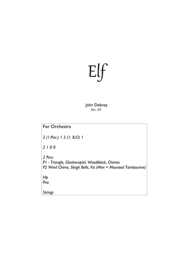 Main Title (arr. Alistair Vennart)