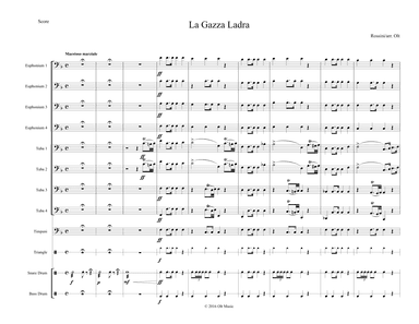 Overture to La Gazza Ladra (arr. Tim Olt)