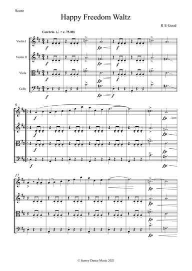 Happy Freedom Waltz