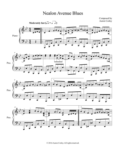 Nealon Avenue Blues