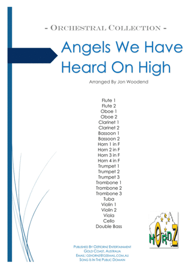 Angels We Have Heard On High (arr. Jon Woodend)