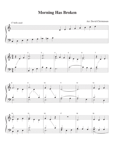 Morning Has Broken (arr. David Christensen)