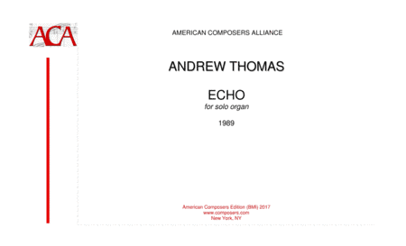[Thomas] Echo