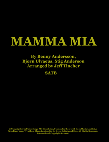 Mamma Mia (arr. Jeff Tincher)