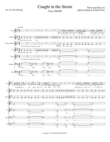 Caught In The Storm (arr. Ted Gehring)