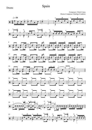 Spain - Drum Part