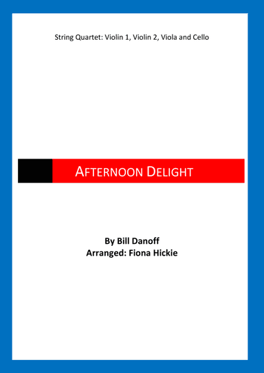 Afternoon Delight (arr. Fiona Hickie)