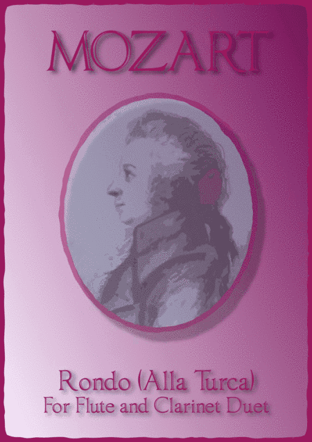Rondo Alla Turca, W A Mozart, Flute and Clarinet Duet. (arr. David McKeown)