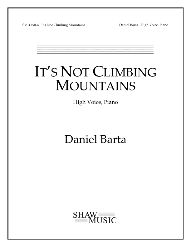 It's Not Climbing Mountains - High edition