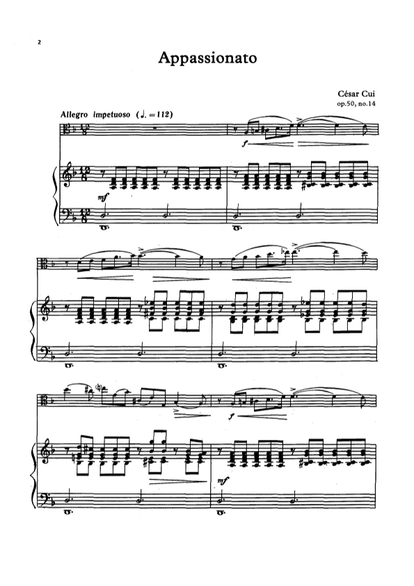 Appassionato (arr. Unknown)