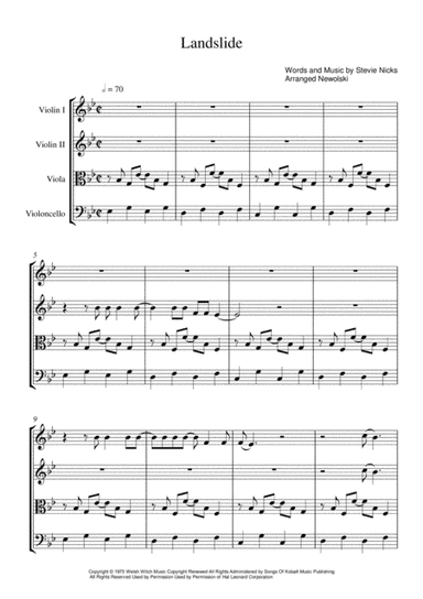 Landslide (arr. Newolski)