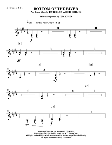 Bottom Of The River (arr. Jeffrey Bowen)