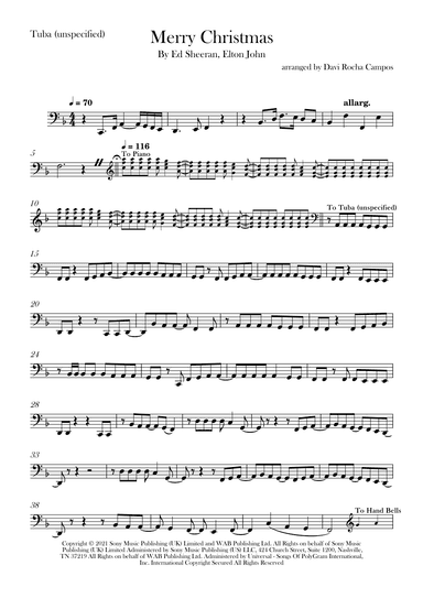 Merry Christmas (arr. Davi Rocha Campos)