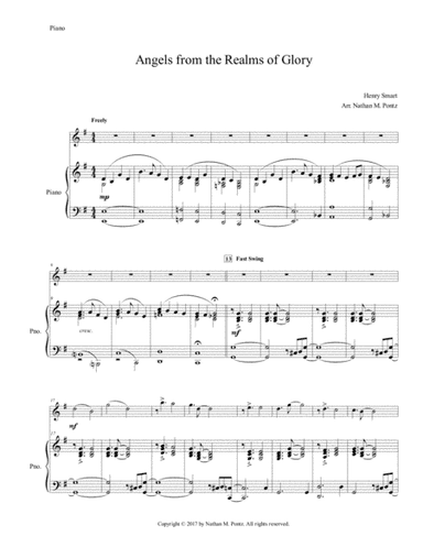 Angels from the Realms of Glory (arr. Nathan M. Pontz)