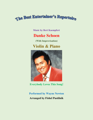 Danke Schoen (arr. Fishel Pustilnik)