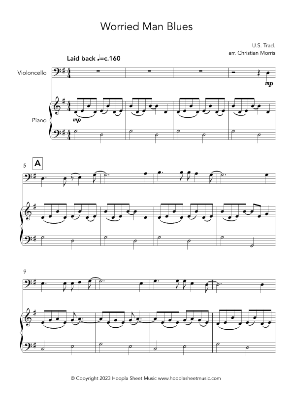 Worried Man Blues (arr. Christian Morris)