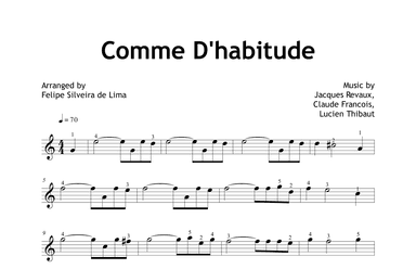 Comme D'habitude (arr. Felipe Silveira)