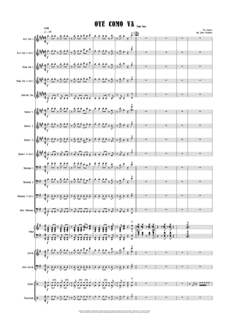 Oye Como Va (arr. Daryl McKenzie)