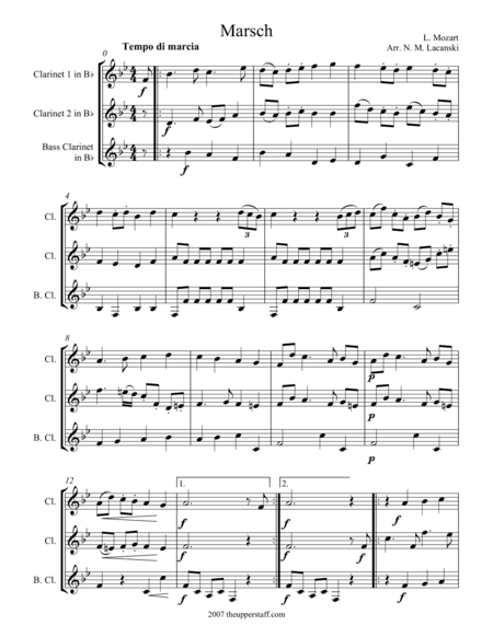 Marsch (arr. Nick Lacanski)