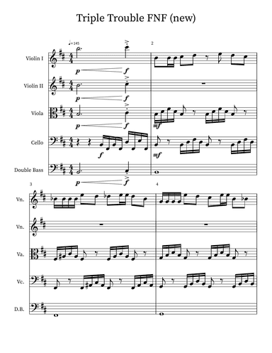 Triple Trouble: Fatal Finale (arr. Tatum Miller)