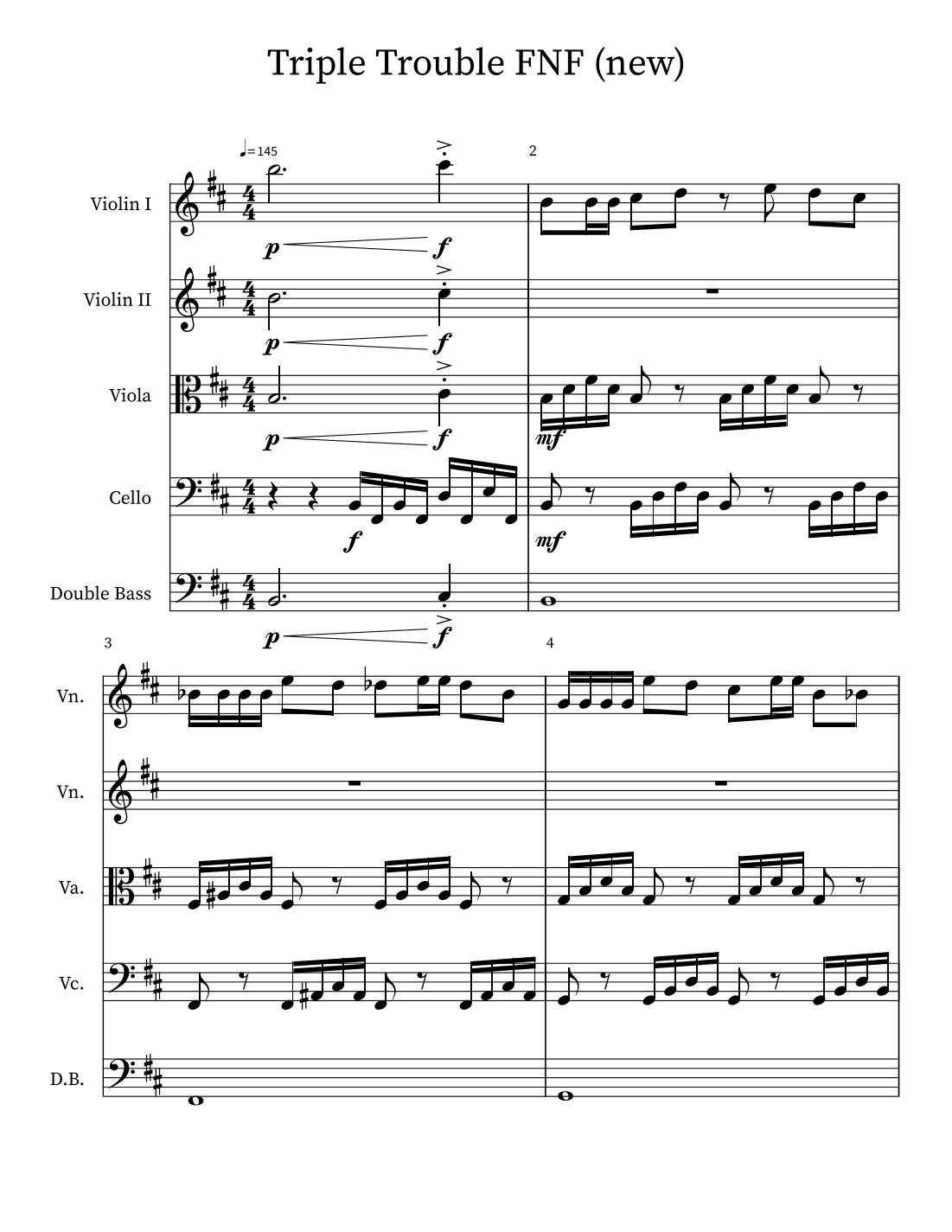 Triple Trouble: Fatal Finale (arr. Tatum Miller)