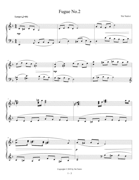 Fugue No.2