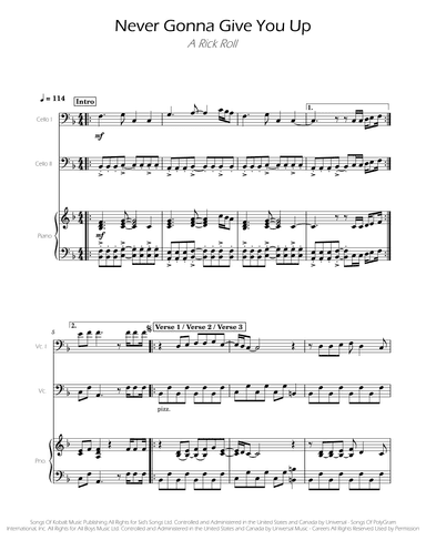 Never Gonna Give You Up (arr. Ygor Nunes)